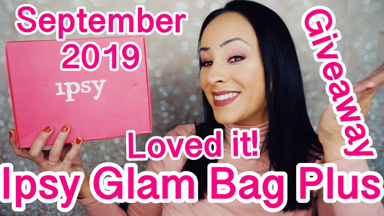 Are you ready for this!?!? Ipsy Glam Plus/September 2019
