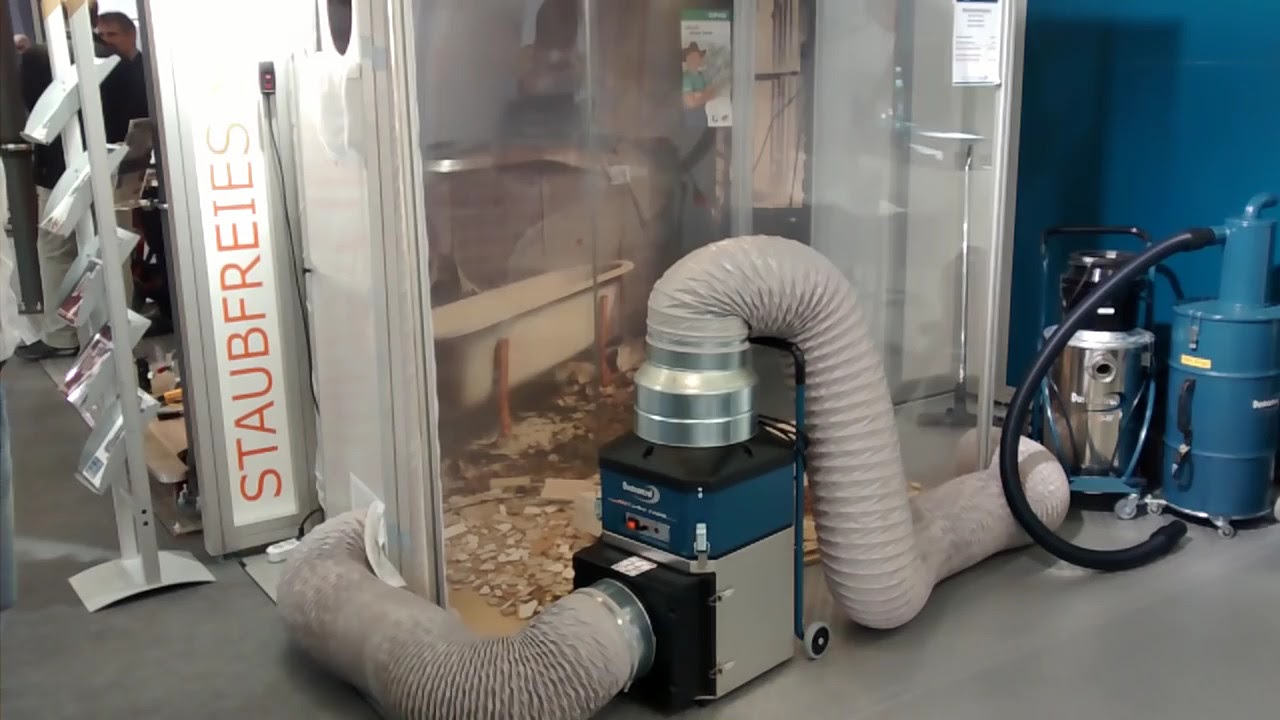 Aircube 1200 mobile dust extractor