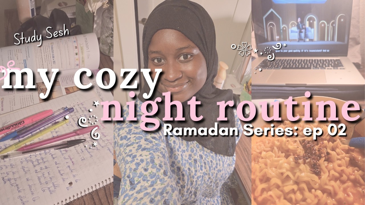 ramadan diaries ep. 2 🍥✨ | viral miso carbonara & a productive night
