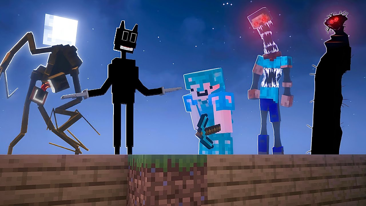 Выживание в самых ужасающих модах Minecraft на One Block Skyblock
