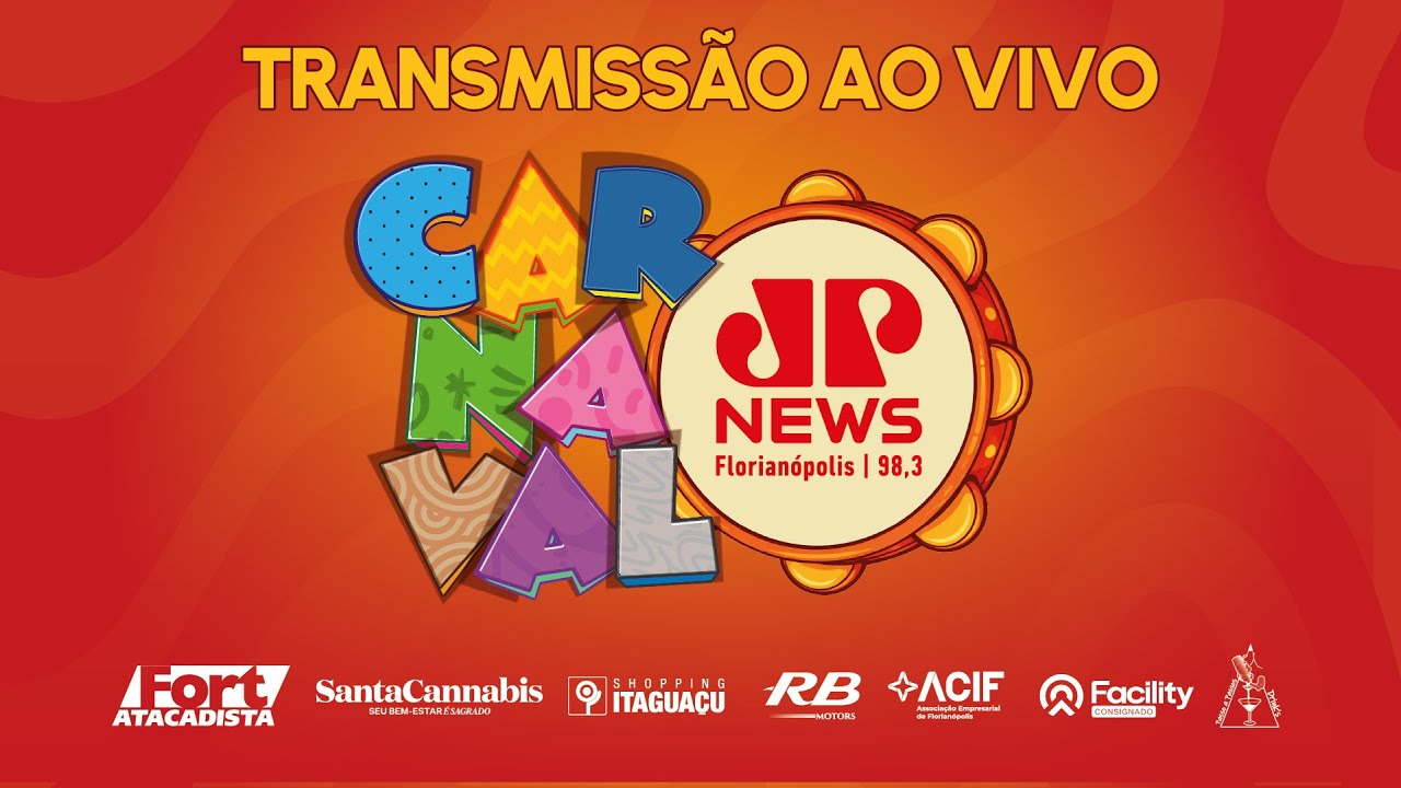 Cobertura ao Vivo do Desfile das Escolas de Samba de Florianópolis - 13/02/2026 | JP News Floripa