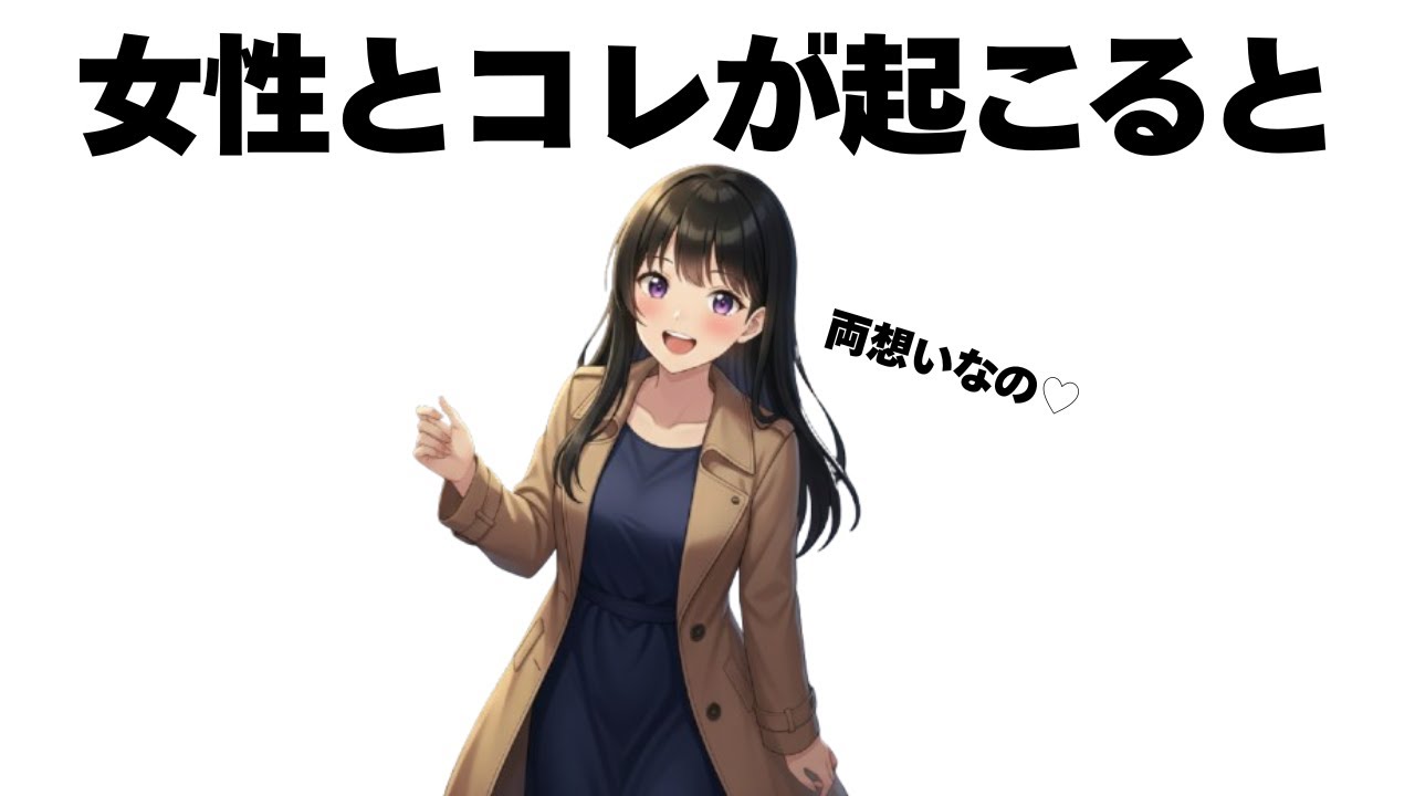 実は両想いの女性としかコレって起こらないんです【明日使える恋の雑学】