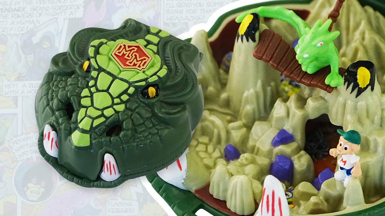 Mighty max Slays the Doom Dragon - Doom Zone Playset Review