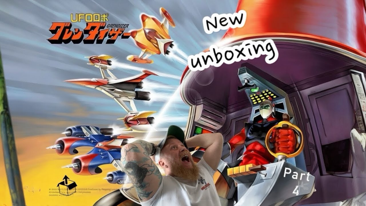 UNBOXING(FR)UFO GRENDIZER (GOLDORAK) DRILL & MARINE SPAZER Super Figurine Collector KING ARTS TOYS 🌟