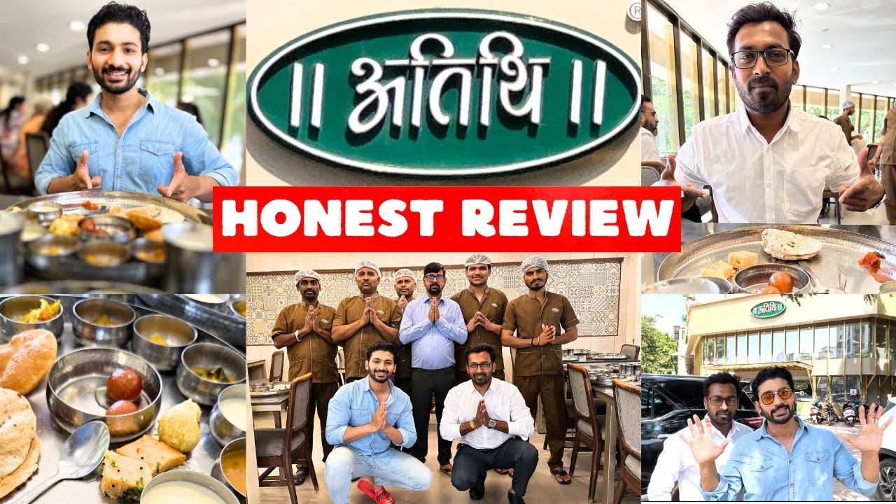Atithi Restaurant Ahmedabad | Unlimited Gujarati Thali | Honest Review