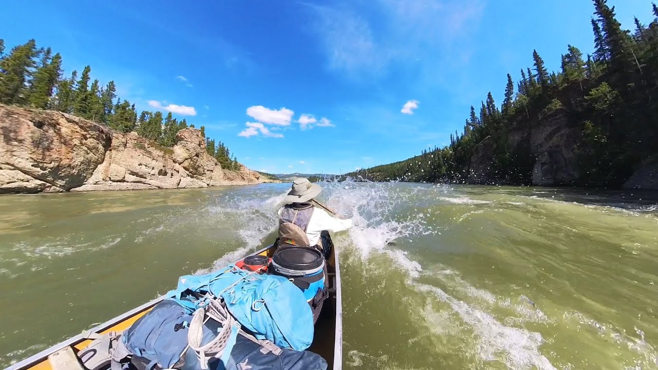 Canoeing the Yukon River from Whitehorse to Dawson City | GOLD RUSH | CANADIAN WILDERNESS |