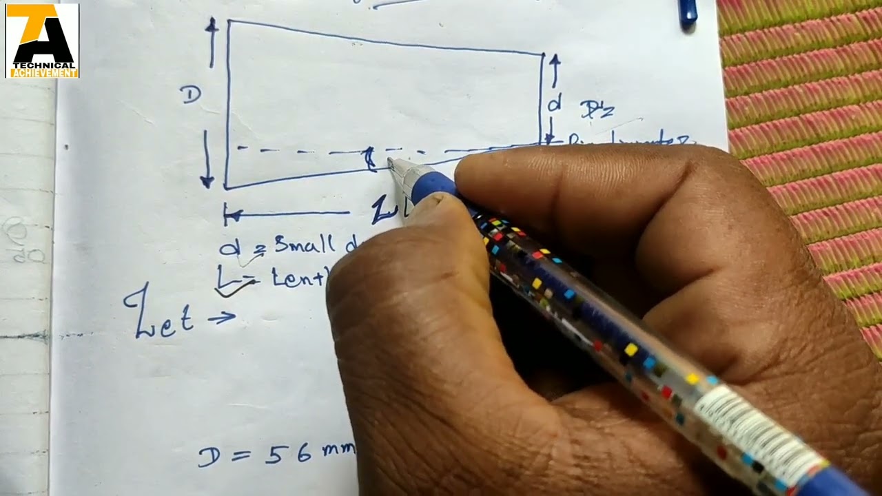 How To Find Taper Angle Of Job || Taper Cutting On Lathe Machine || Technical Achievement ||