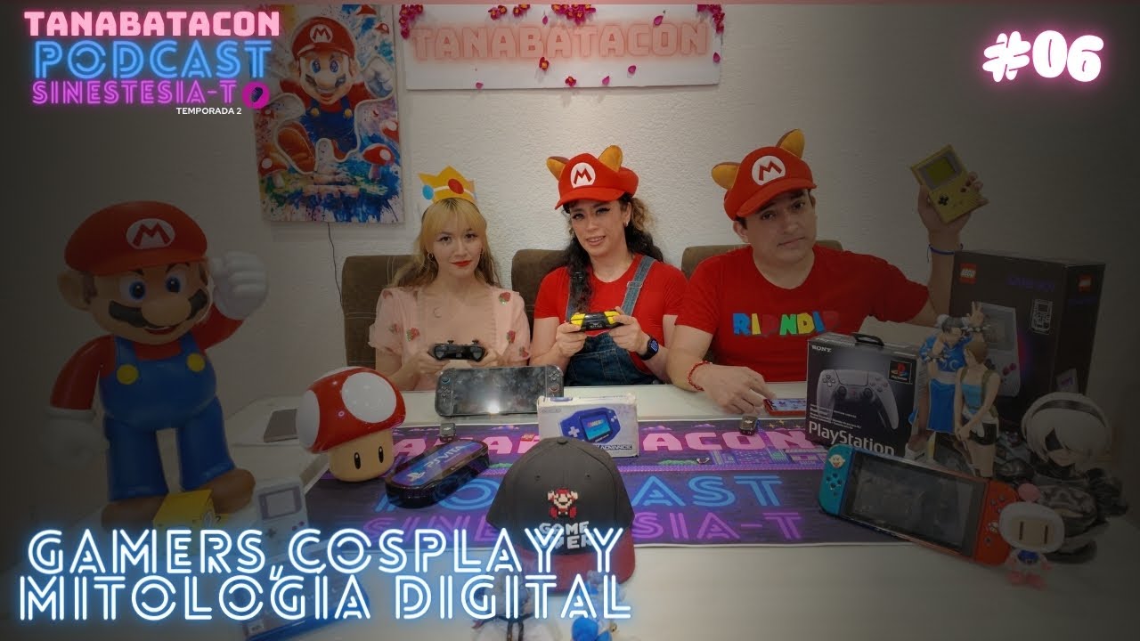 Gamers, Cosplay y Mitología Digital | Sinestesia-T Ep #06 Temp 2 | #cosplay #nintendo #gamer