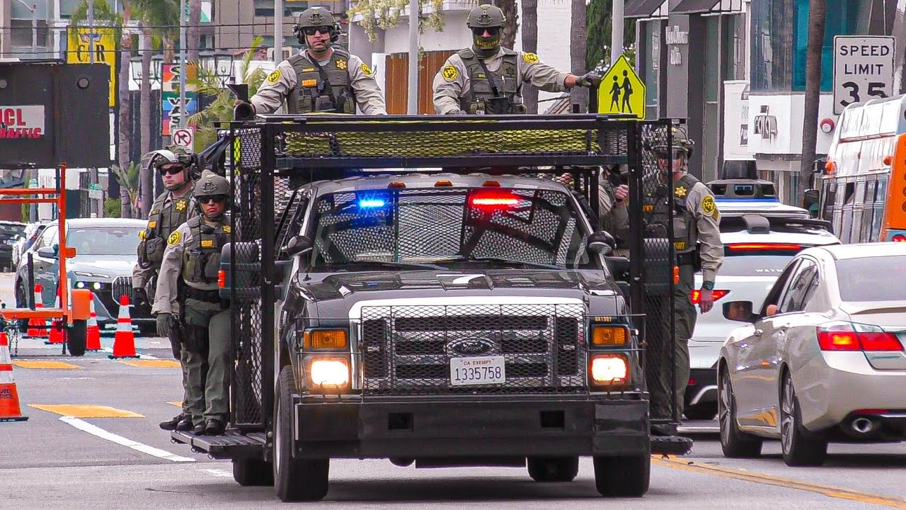 LASD Responding Code 3