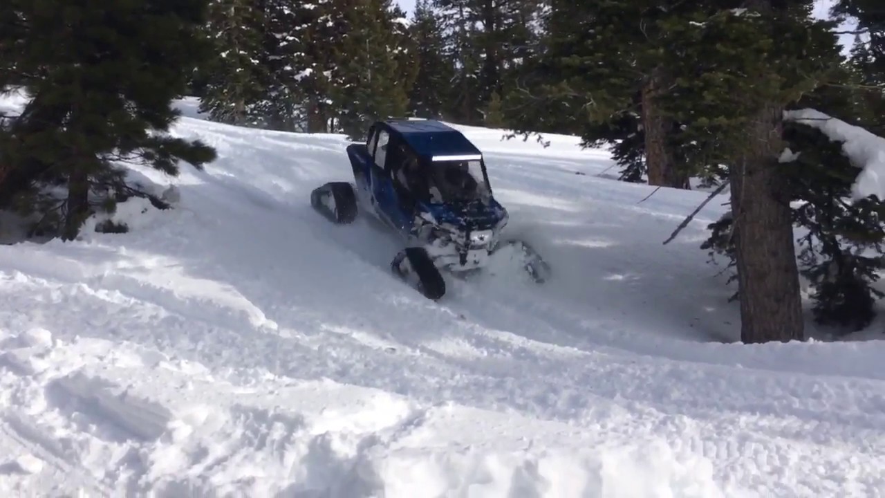 Polaris RZR Camso Tracks XP1000 in action