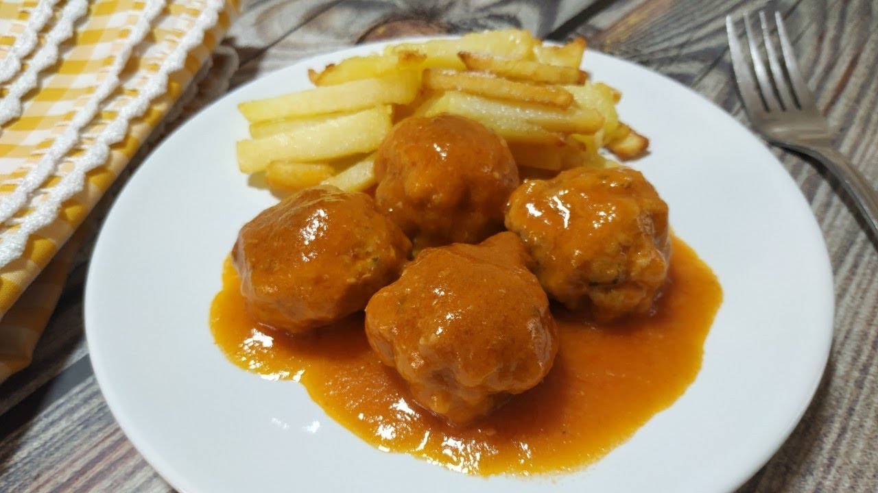 ALBÓNDIGAS EN SALSA DE VINO, En Vaporera, con Mambo!!!