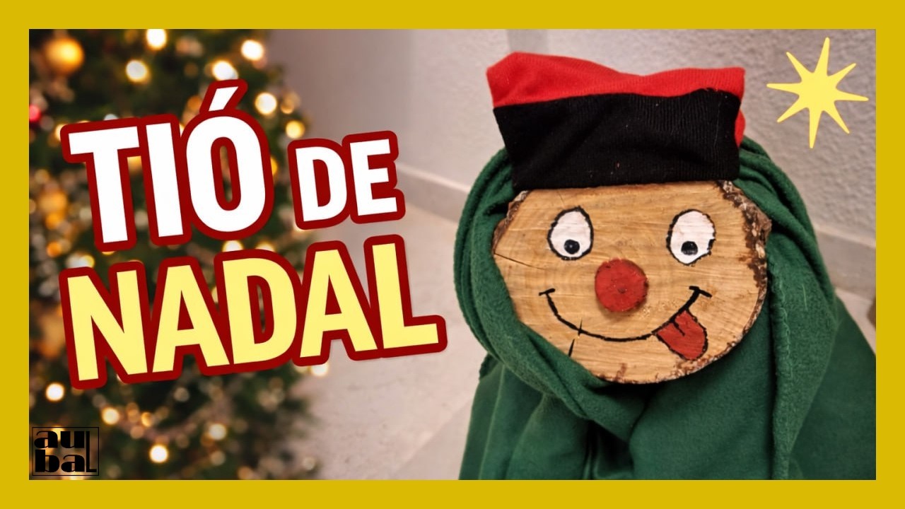 Com faig un Tió de Nadal | Manualtitat tradicional pas a pas
