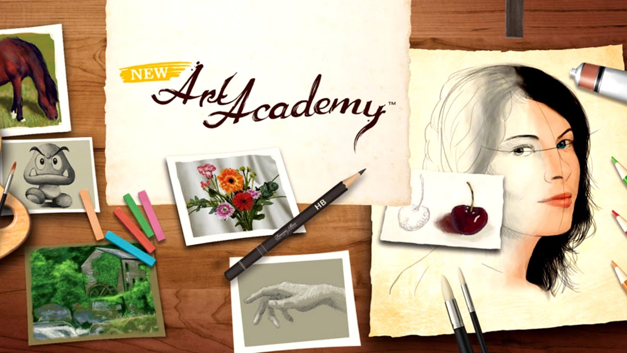Title Screen - Art Academy: Lessons for Everyone! (New Art Academy)