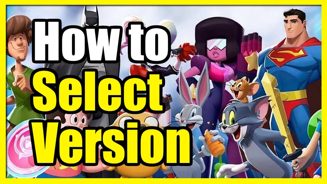 How to Select the PS4 or PS5 Version on MultiVersus (Easy Tutorial)