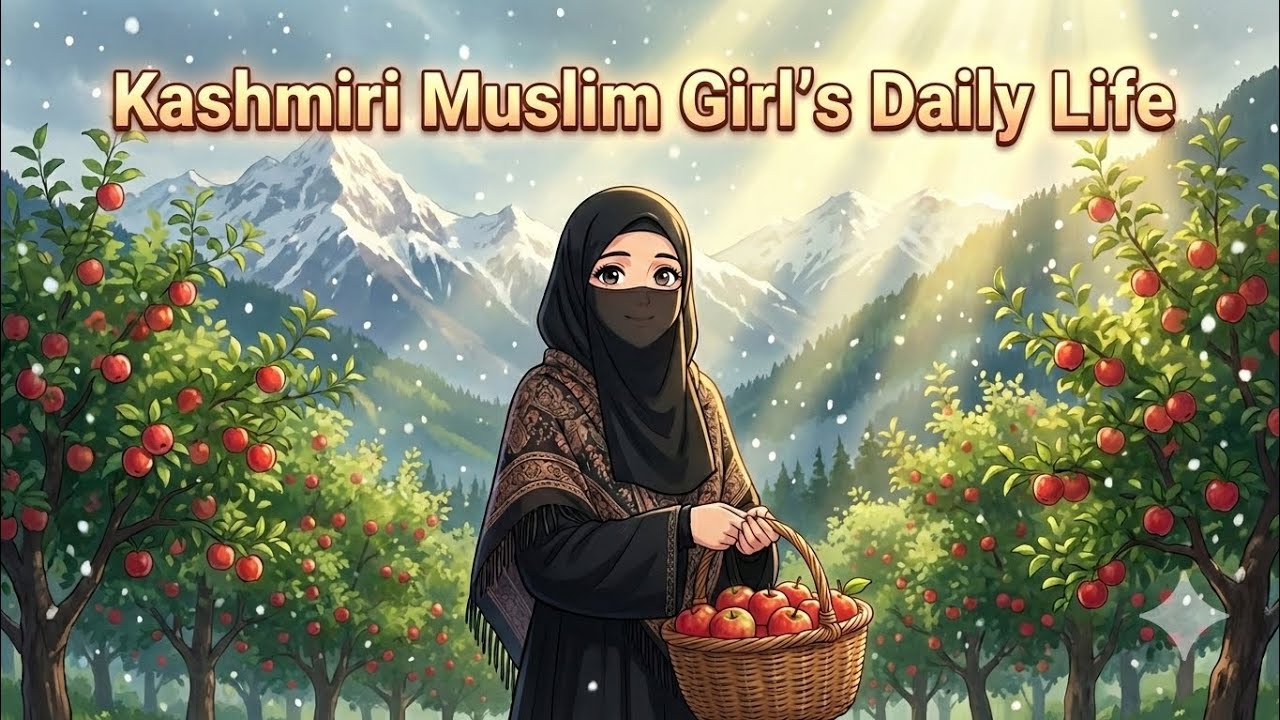  A Beautiful kashmiri Muslim Girl’s Daily Life. 