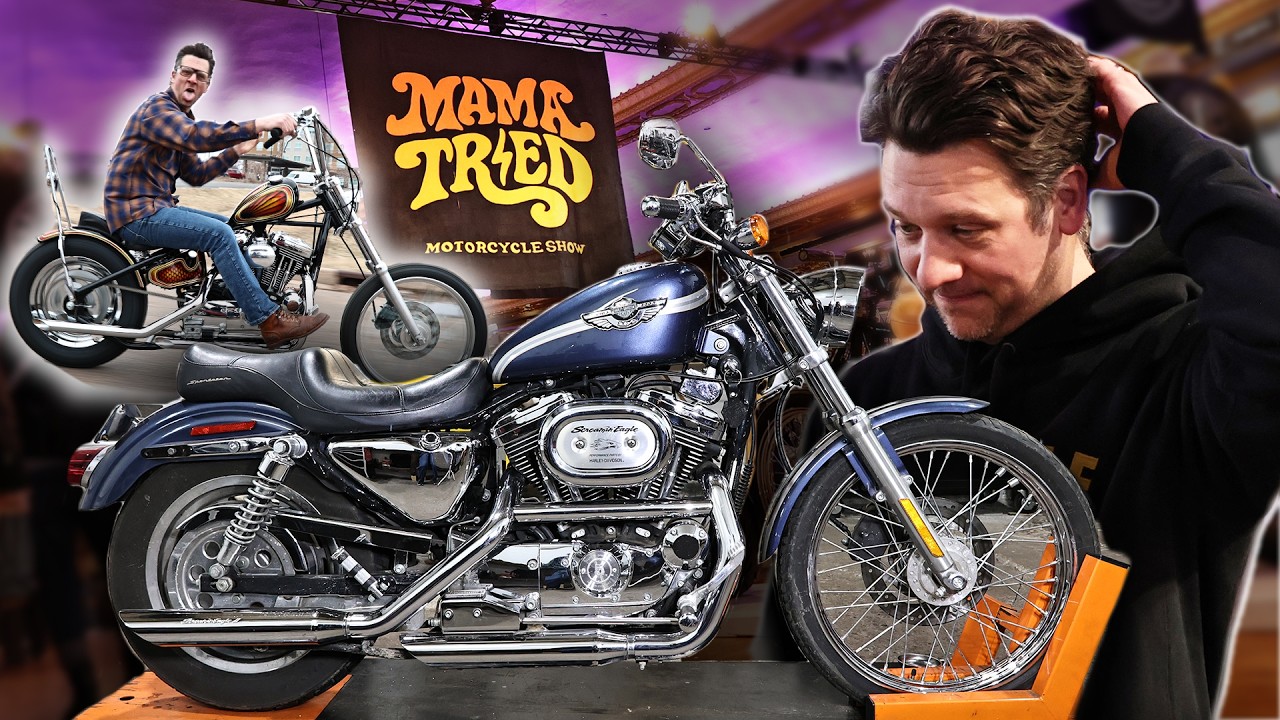 Могу ли я превратить свой 23-летний Harley в чоппер выставочного класса? | Полная трансформация