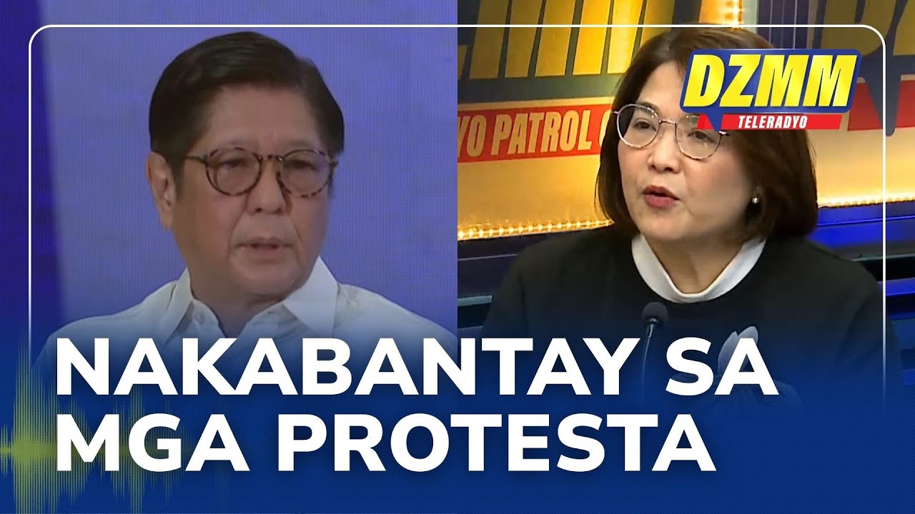 Marcos monitors nationwide protest vs corruption: Palace | DZMM Teleradyo (21 September 2025)