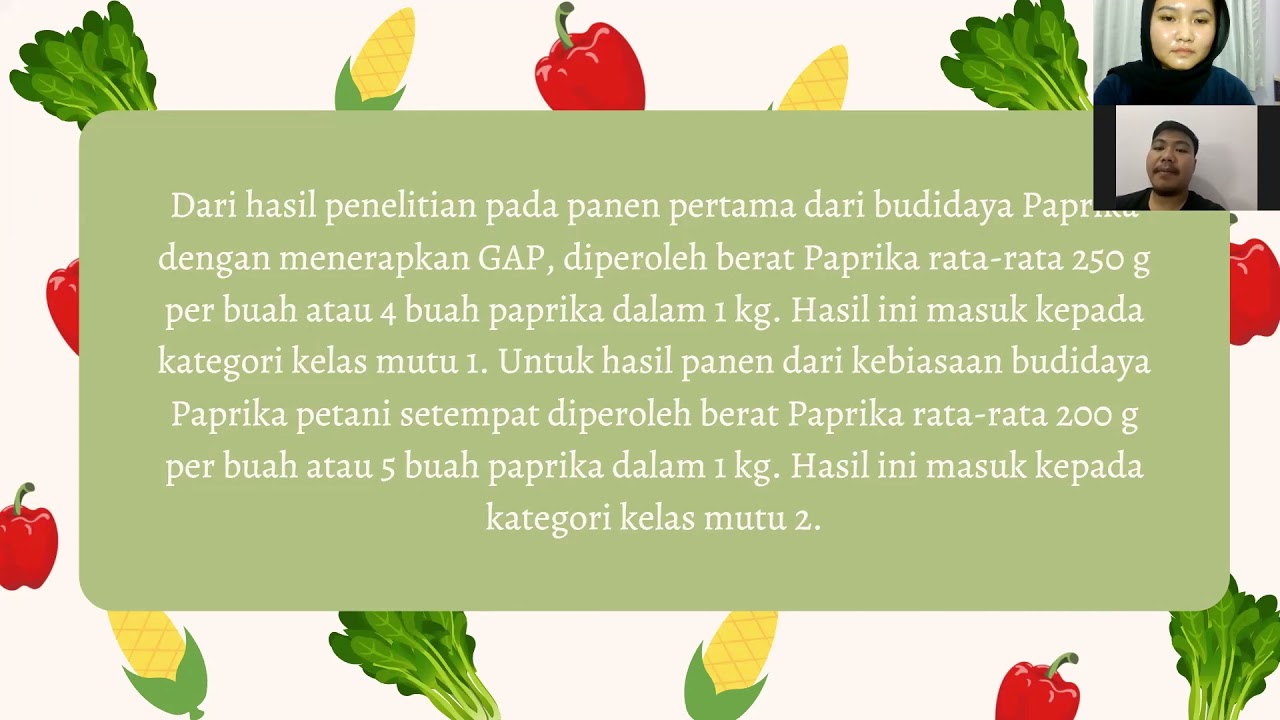 Aplikasi Penjaminan Mutu pada Produk Hasil Pertanian_Kel 8 #PengawasanMutu #TEP #FTIPUNPAD