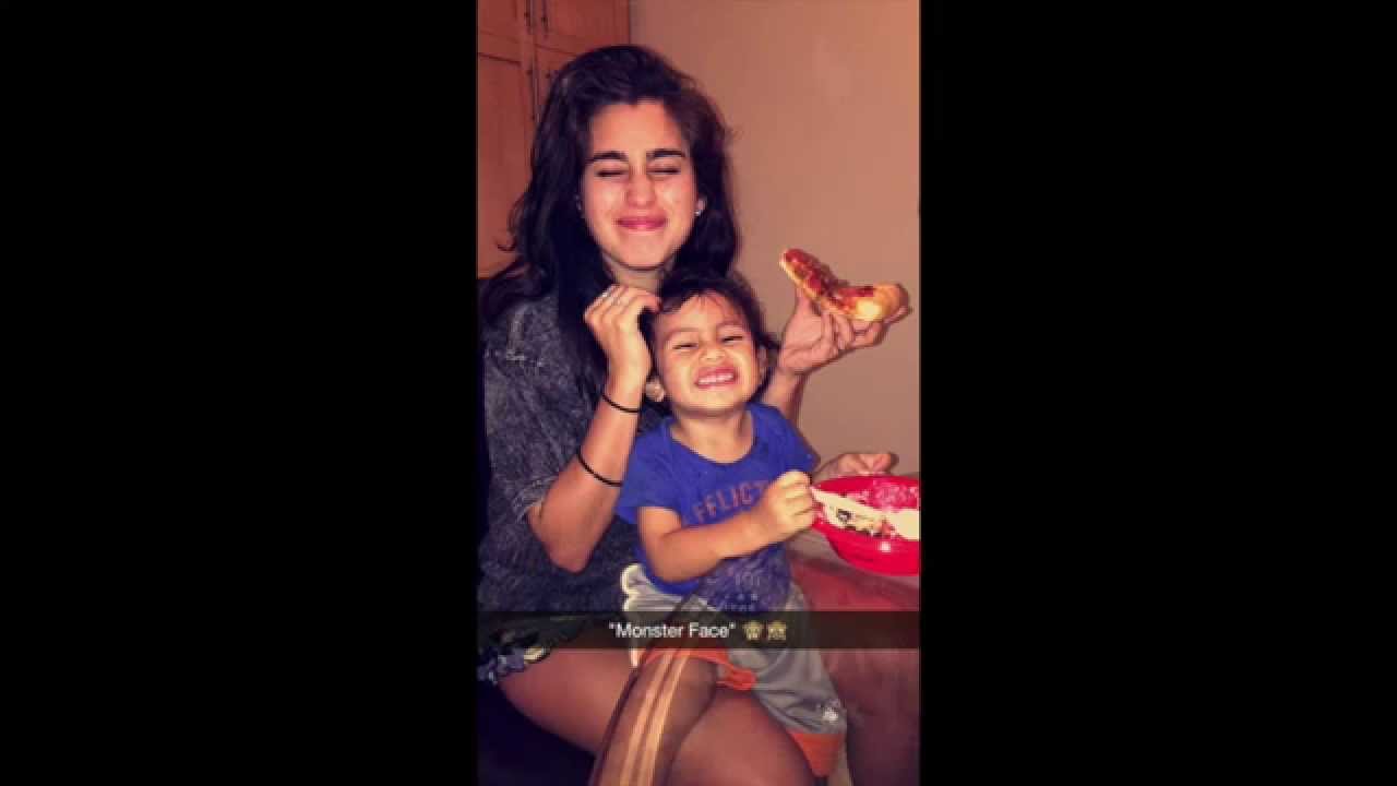 Dinah's snapchat story (October 18, 2015)