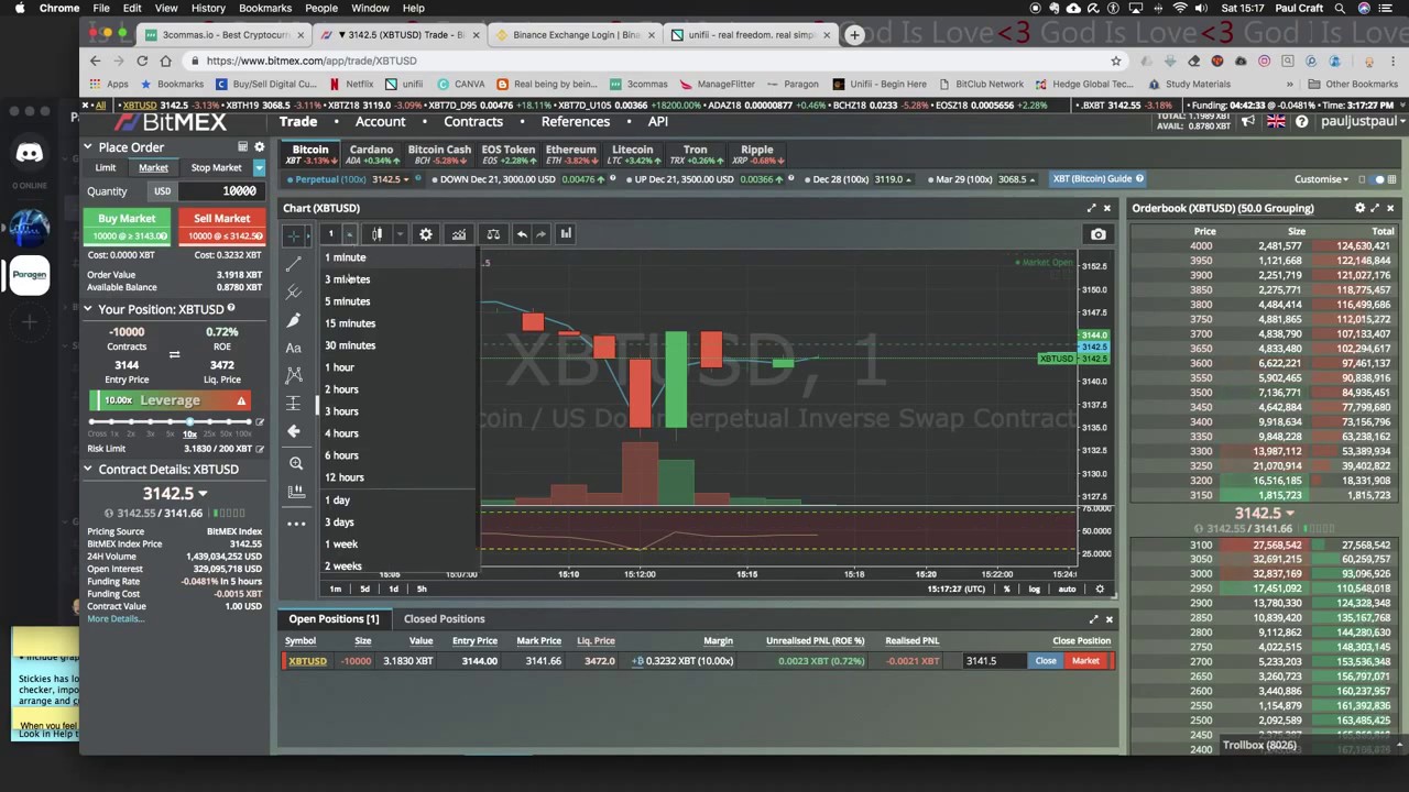 Bitmex Leverage Tutorial Realized & UnRealized Profit/Loss