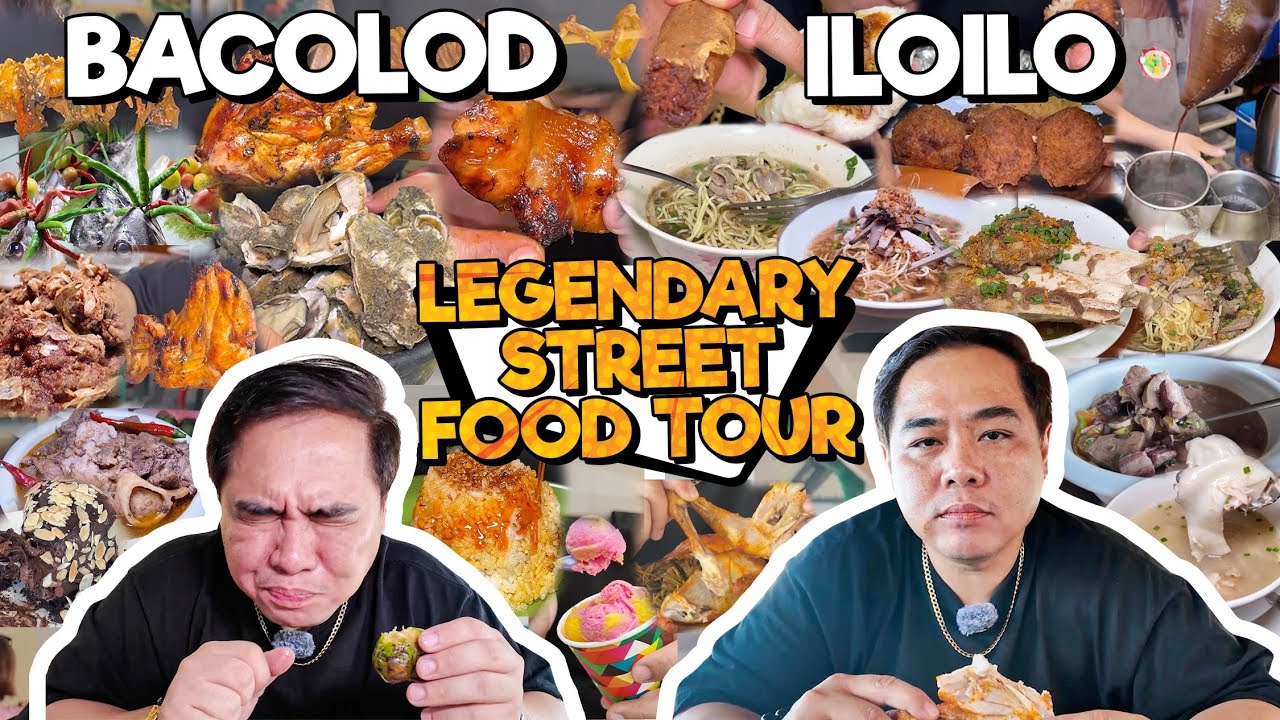 STREET FOOD Philippines 2025: LEGENDARY Filipino Street Food in Bacolod | Iloilo Street Food