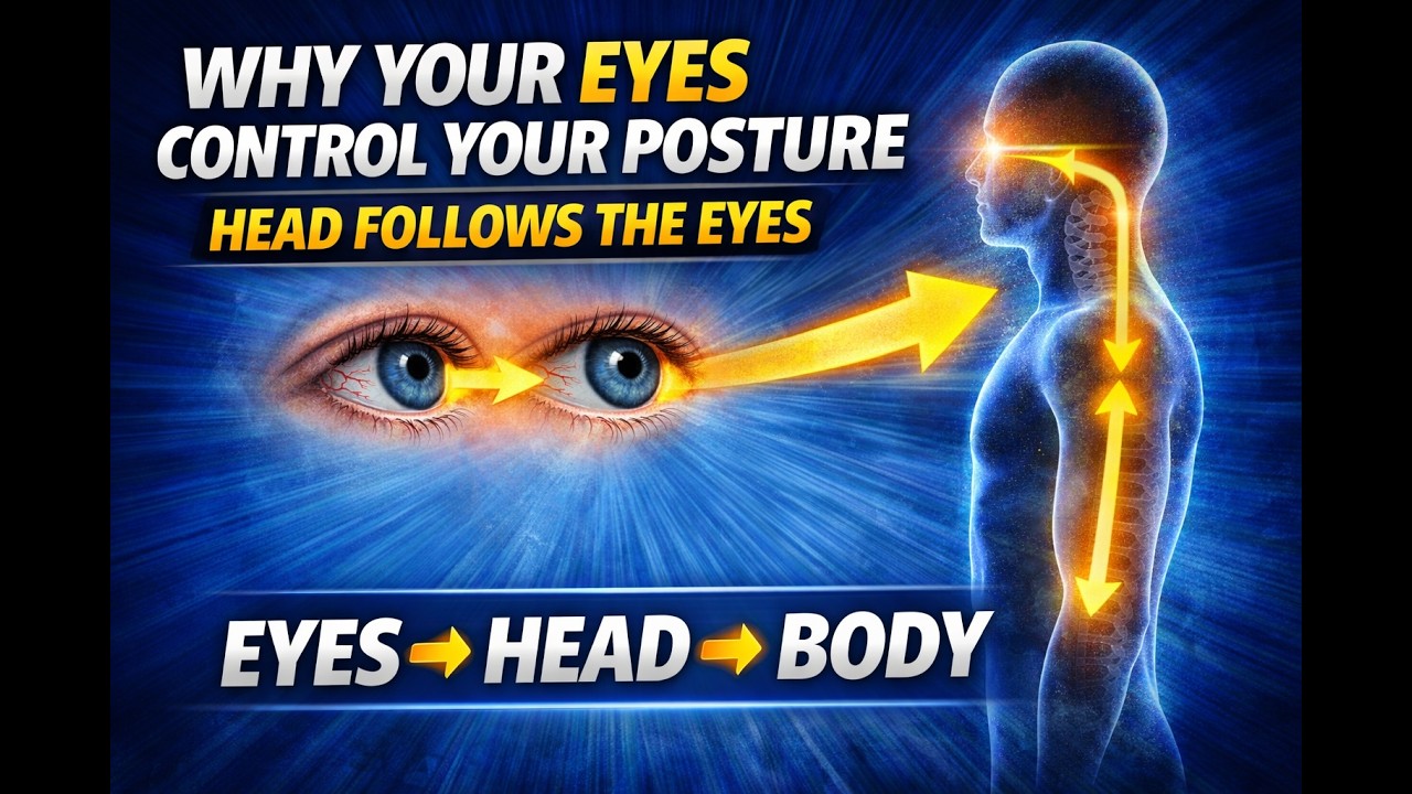 Why Your Eyes Control Your Posture 👀 The Head Follows the Eyes