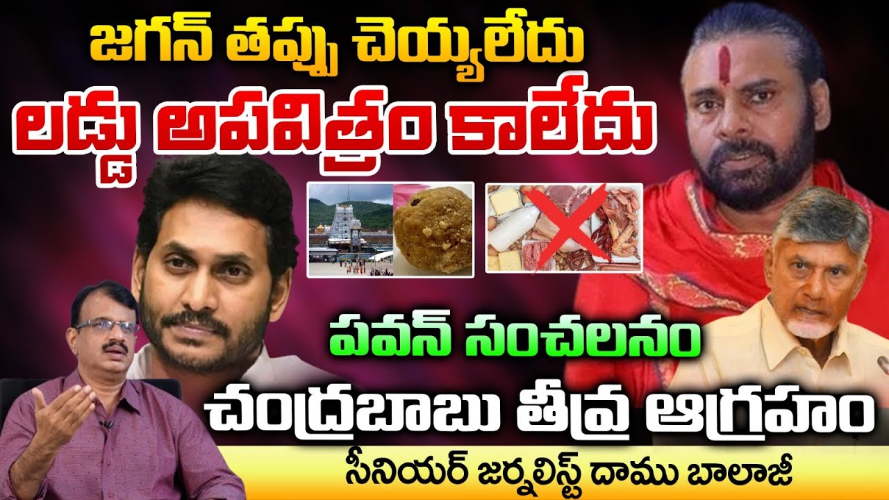 Pawan Kalyan Shocking Facts Revealed About Tirumala laddu ? | Daamu | RED TV TELUGU