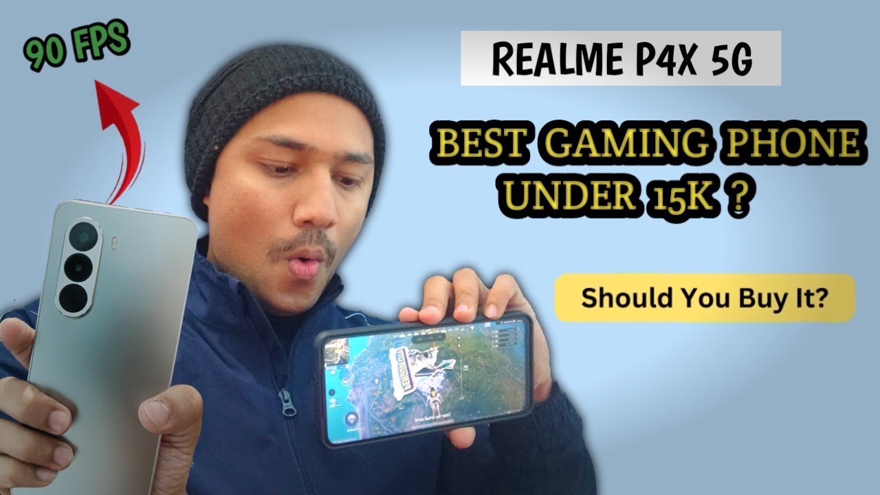 Realme P4x Bgmi 90 Fps Gameplay Under 15K |Honest Review | Buy or Not | best gaming phone under 15k