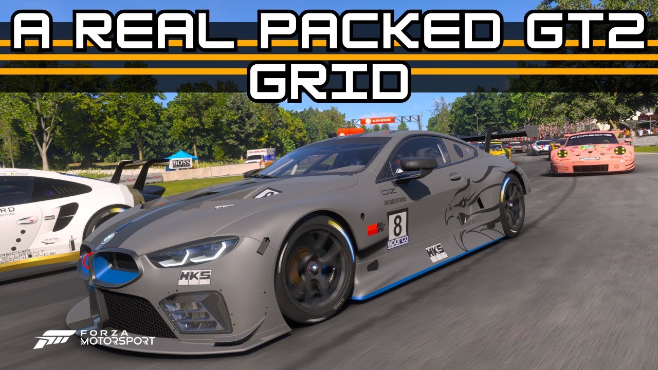 Fighting my way up through a packed GT2 grid | Road America | BMW M8 | Forza Motorsport