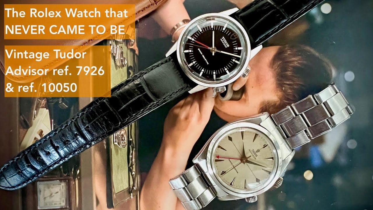 The ROLEX that NEVER CAME to be. Vintage TUDOR Advisor ref. 7926 & ref. 10050.