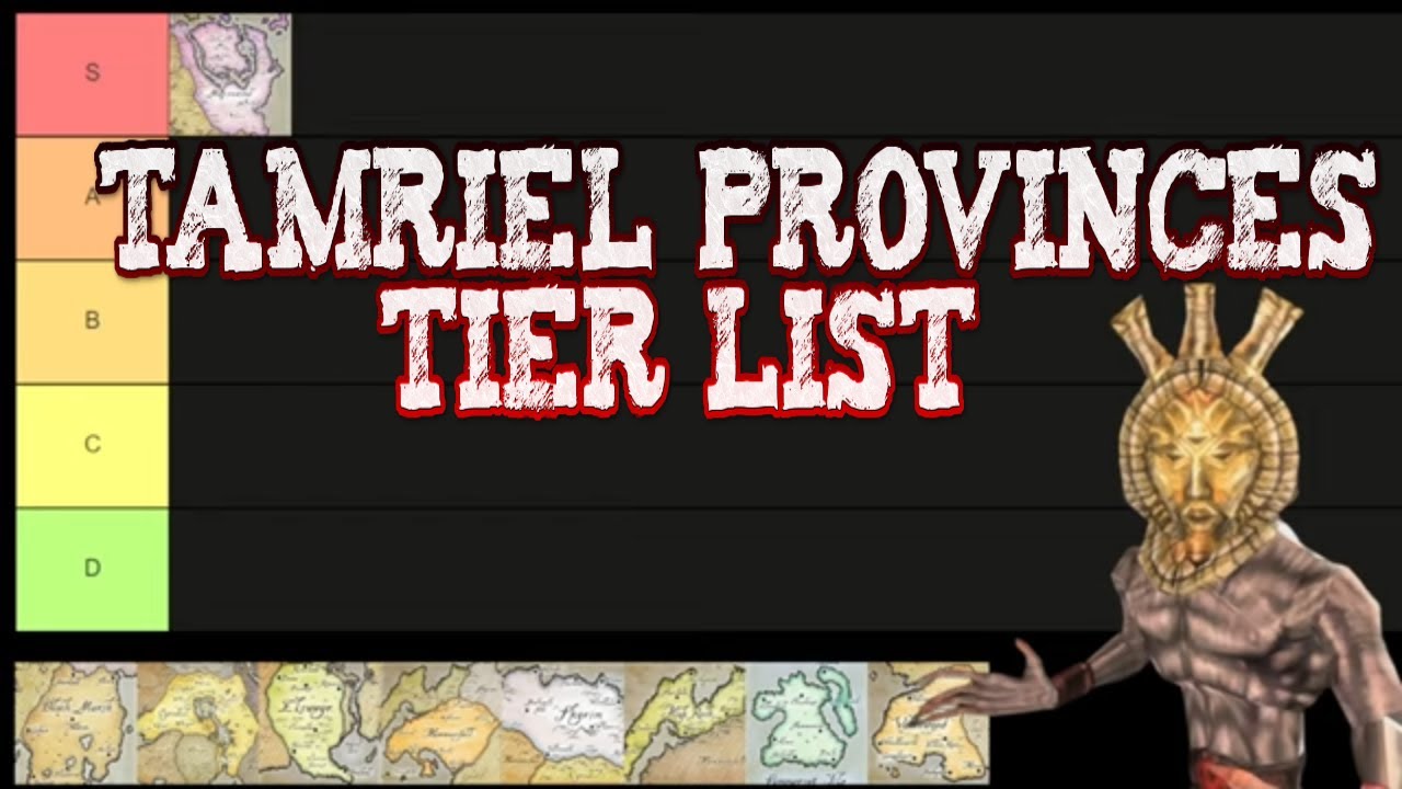 Dagoth Ur Tamriel Provinces Tier List