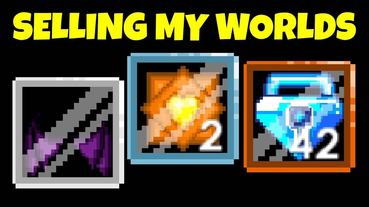 SELLING MY WORLDS IN GROWTOPIA!