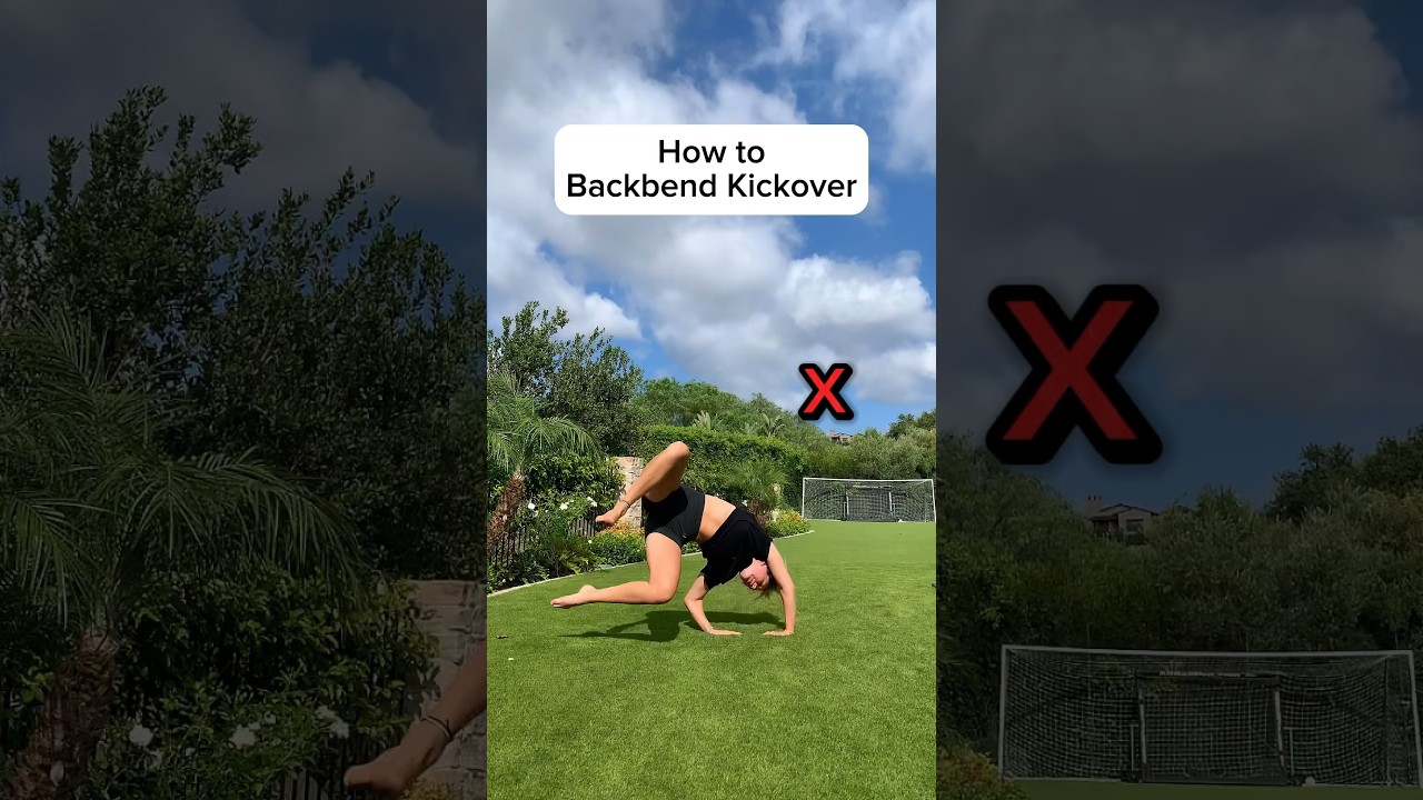 Backbend Kickover Tutorial 😊 
