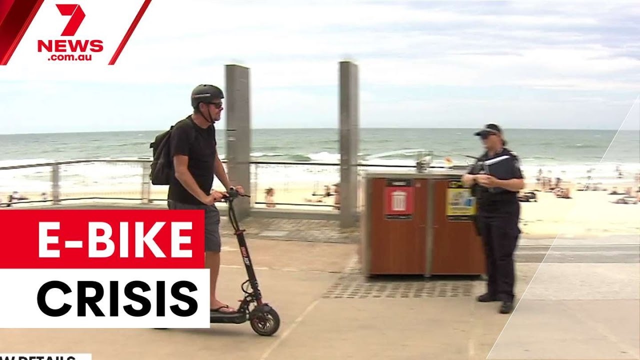 E-bikes and e-scooters plague Queensland cities | 7NEWS