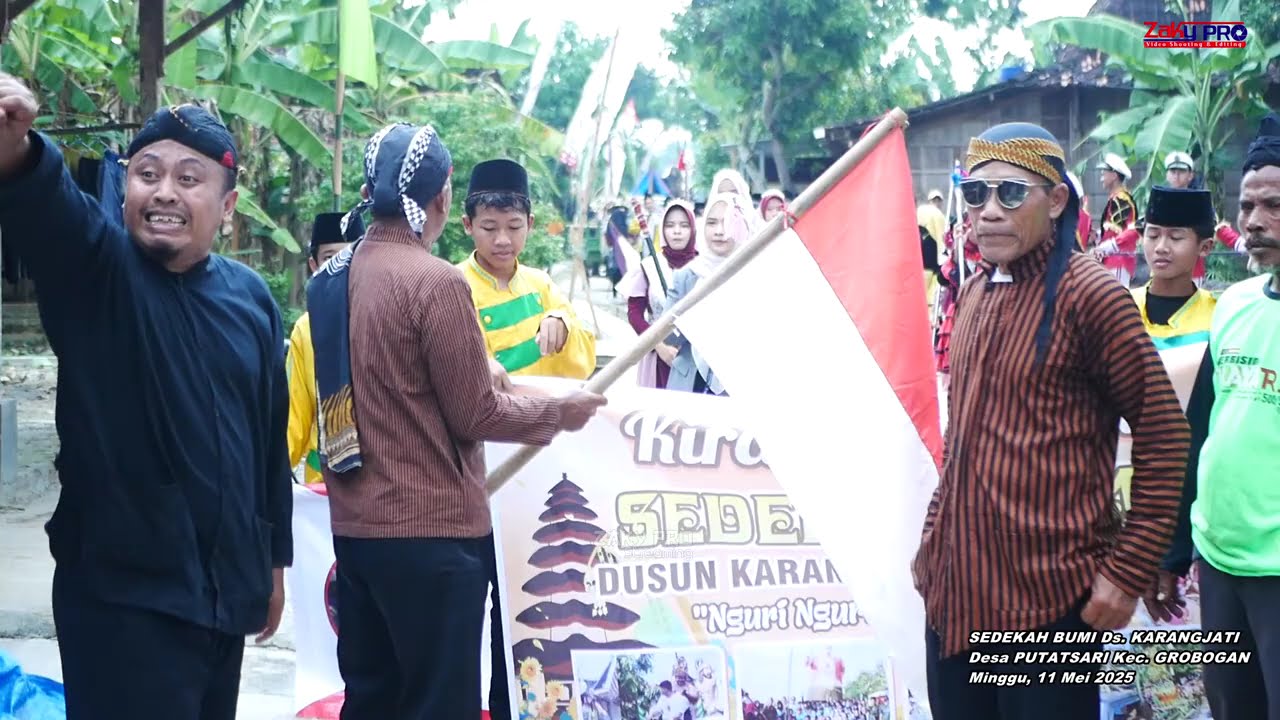 Sedekah Bumi Warga Karangjati Ds. Putatsari - Grobogan 11 Mei 2025
