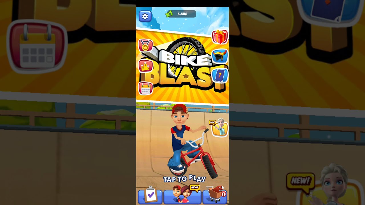 Bike Blast Run Game Video