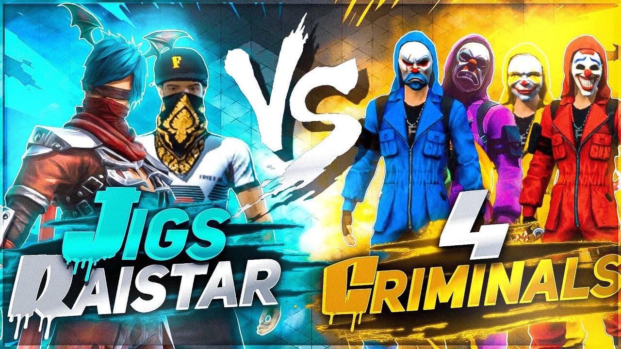 Jigs And Raistar-Team Icons Vs 4 Clash Squad Specialist Criminal Players😳⚡️||Ft.Crx-Rocky💚🇮🇳