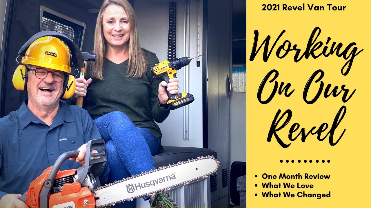 Winnebago REVEL 4X4: Our 1-Month Review - Drilling Holes Adding On