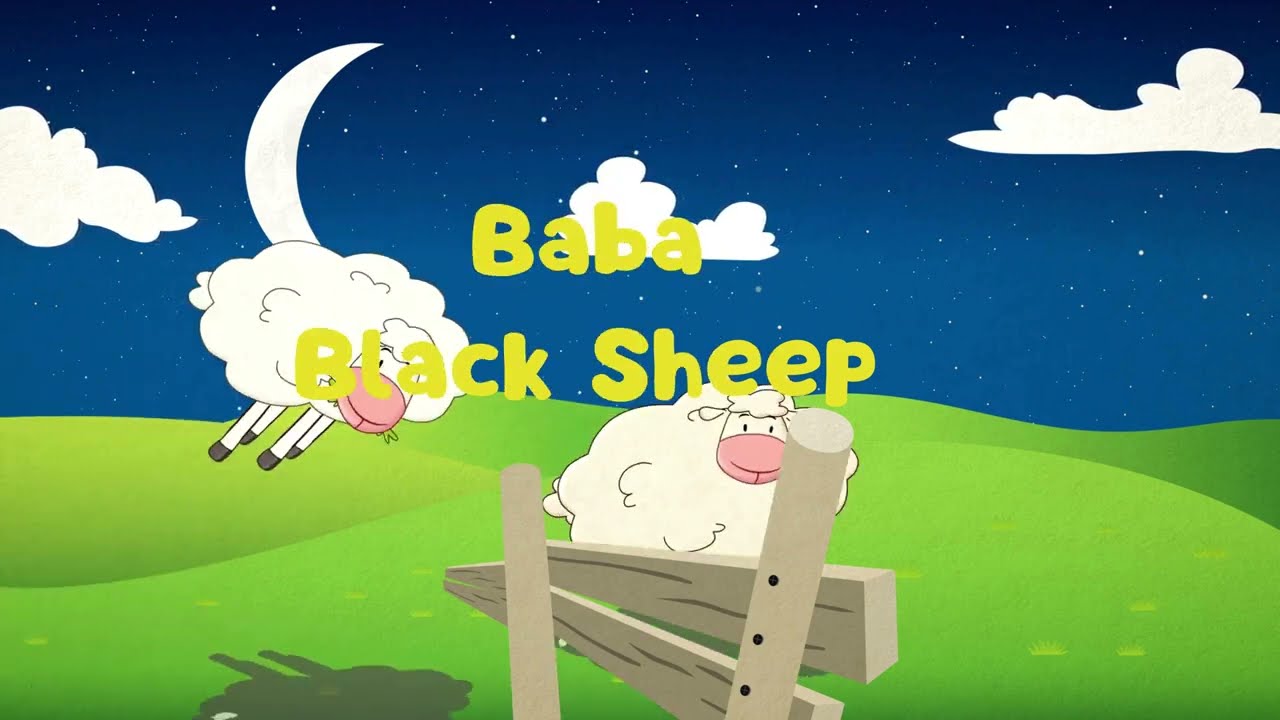 Baba Black Sheep🍃| Nursery Rhyme Song