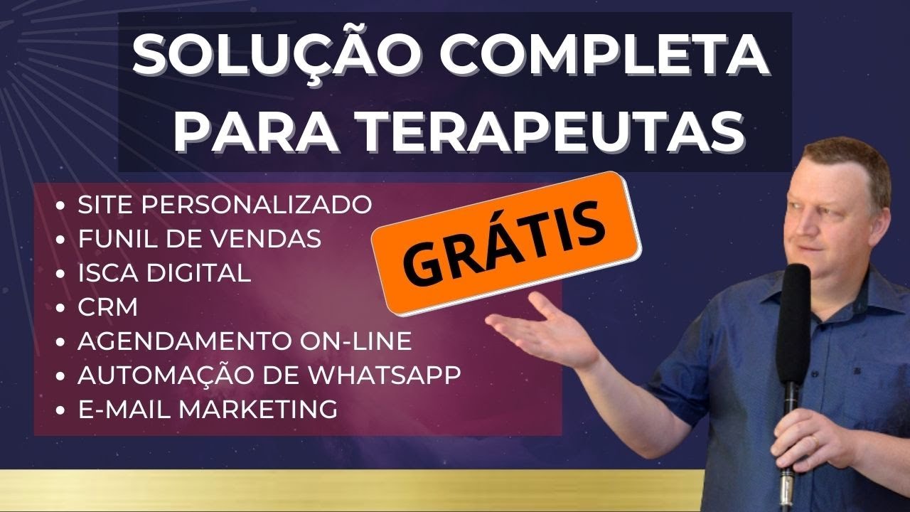 Site para Terapeutas Hol&iacute;sticos - SOLU&Ccedil;&Atilde;O COMPLETA PARA TERAPEUTAS