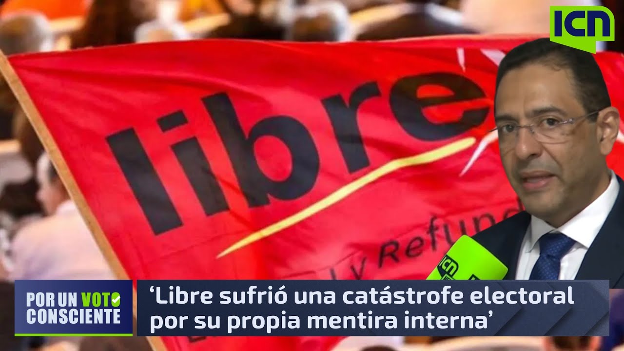 Analista Oliver Erazo afirma colapso interno de Libre tras resultados de Elecciones 2025