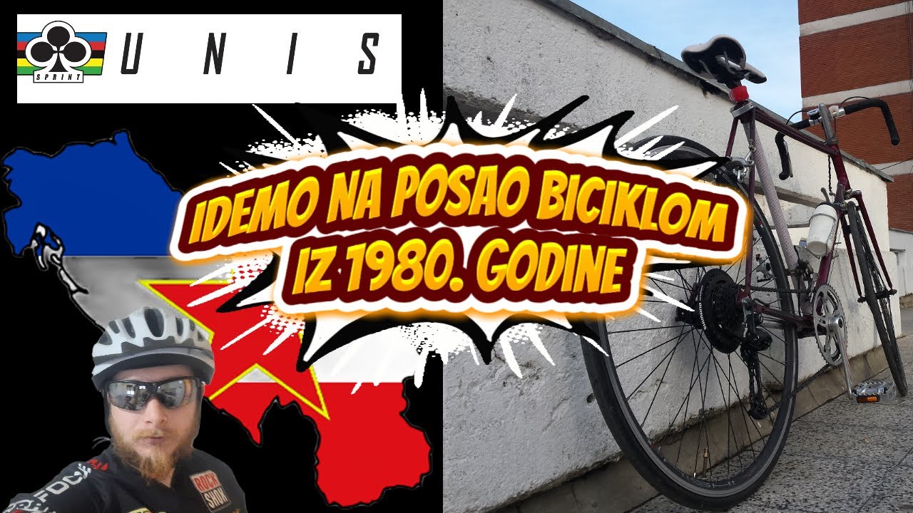 Idemo na posao biciklom iz 1980.godine *ide kao raketa*