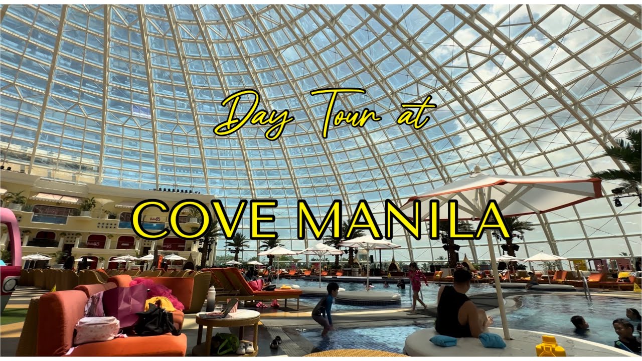 VLOG 6: DAY TOUR SWIMMING @ THE COVE MANILA - OKADA