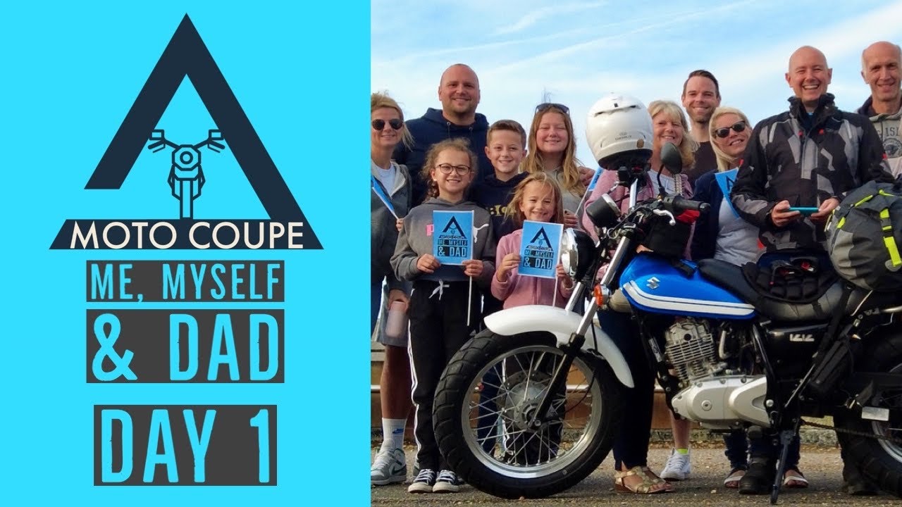 Day 1 | Here we go!! | Moto Camping | Seaford to Clacton-on-Sea | Suzuki RV125 Van Van