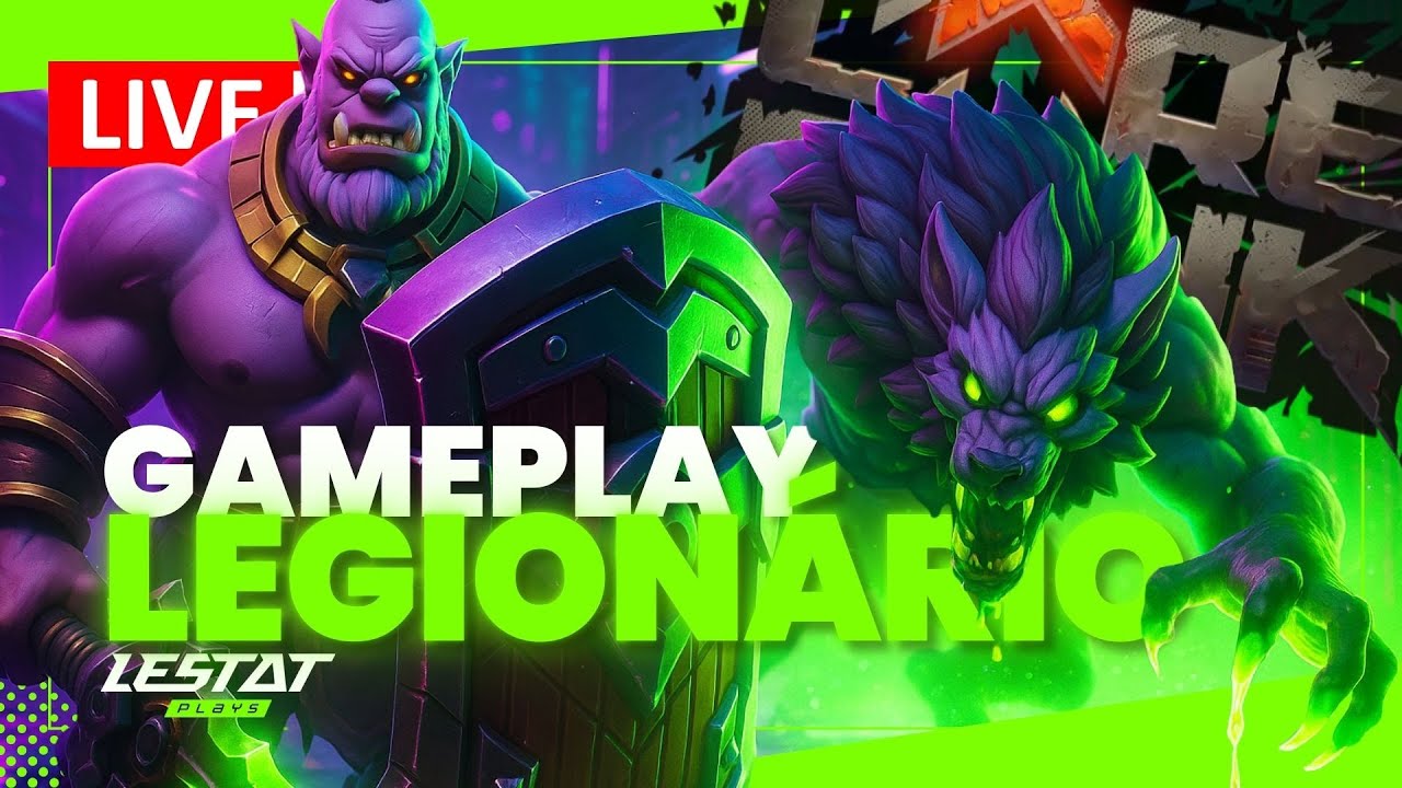 AO VIVO: COREPUNK MMORPG - JOGANDO DE TANK LEGION&Aacute;RIO!