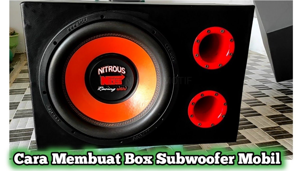 Cara Membuat Box Subwoofer 12 inch untuk Mobil | KLINIK OTOMOTIF