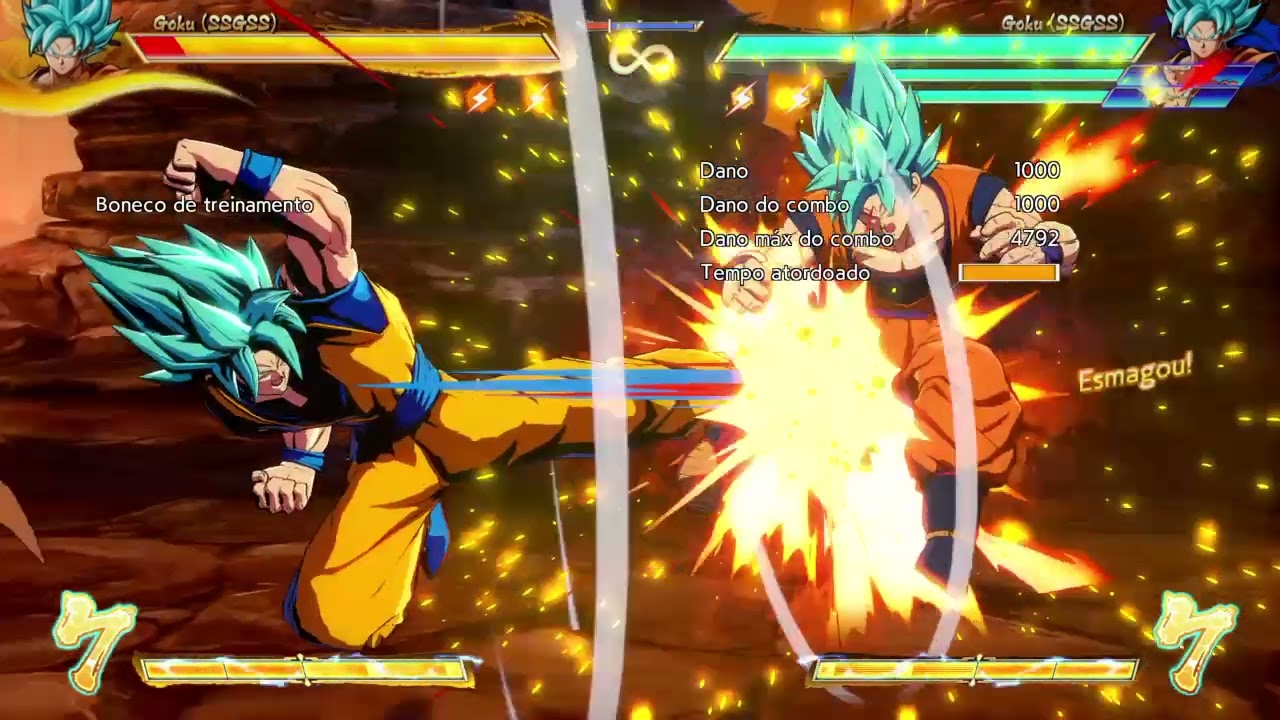goku + vegeta + goku bleck luta