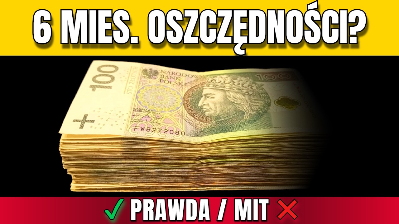 Poduszka finansowa: 70% prawdy, 30% ściemy (i czemu)