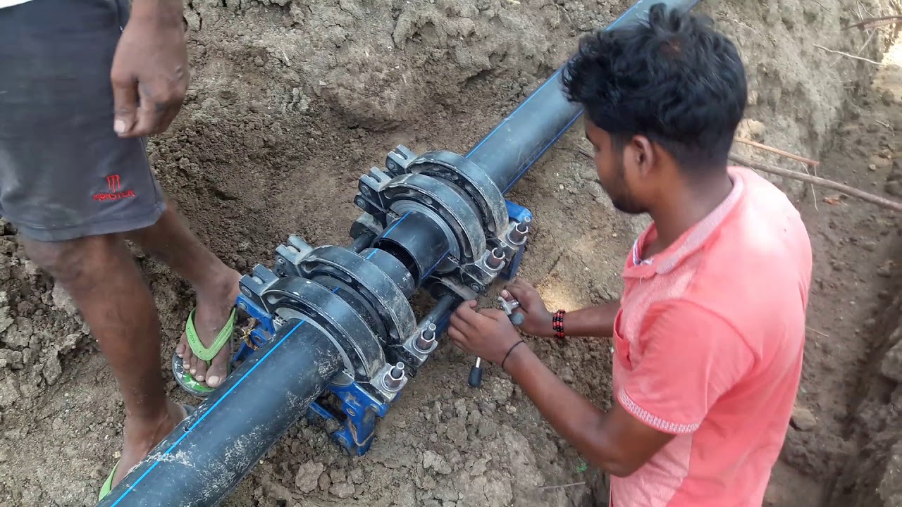 HDPE pipe joint