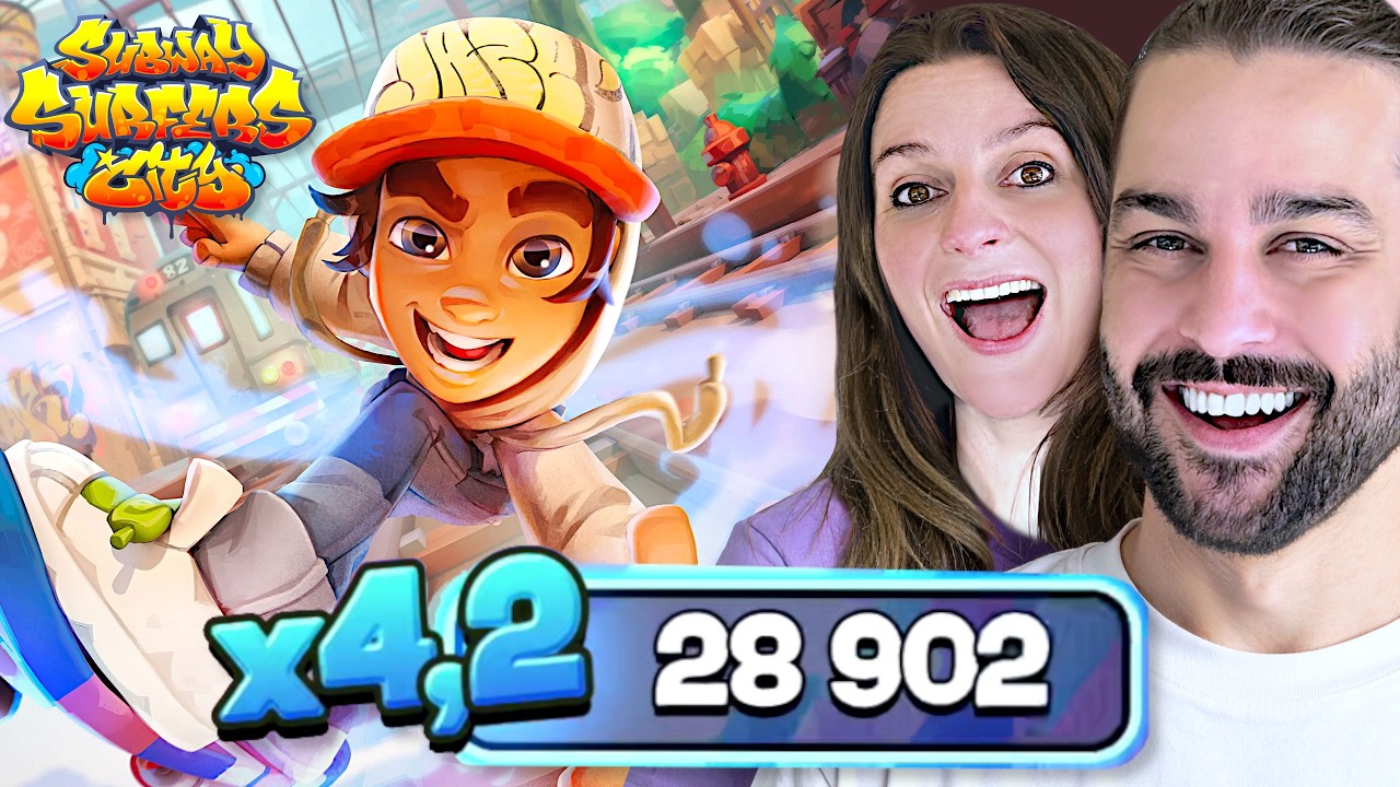 Première Partie sur Subway Surfers City ( Subway Surfers 2 ) 